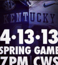 kentucky football spring game 1
