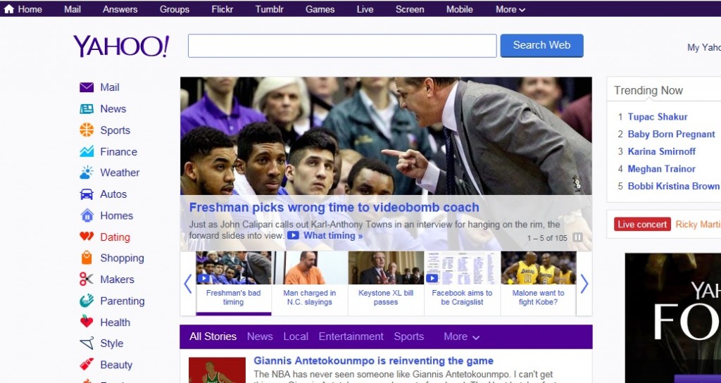 yahoo sports