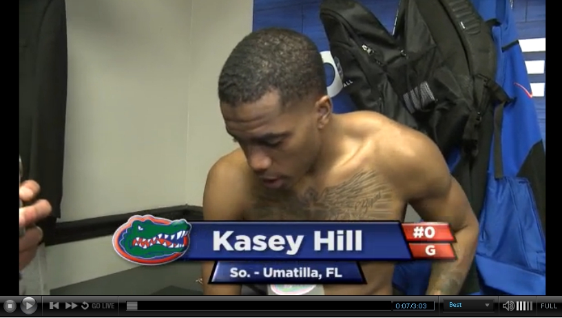 florida players postgame sec