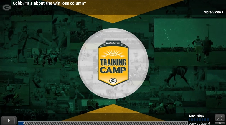 randall cobb video player