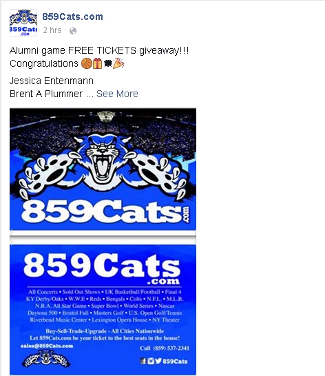 859cats ticket giveaway