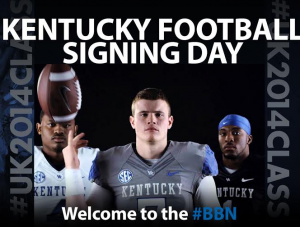 kentucky football signing day