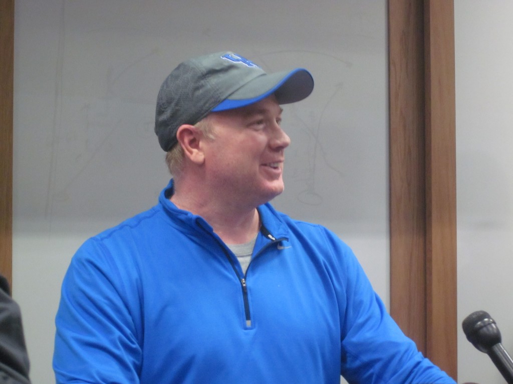 Video: Mark Stoops on First Spring Practice | Nation of Blue