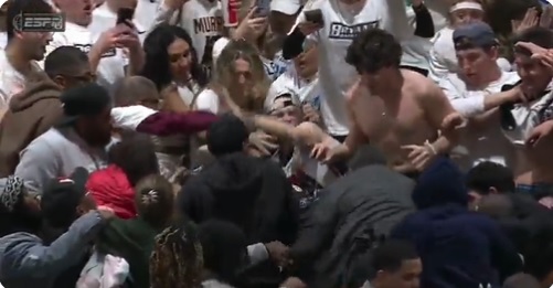 Massive Brawl Breaks Out During Wagner/Bryant Game