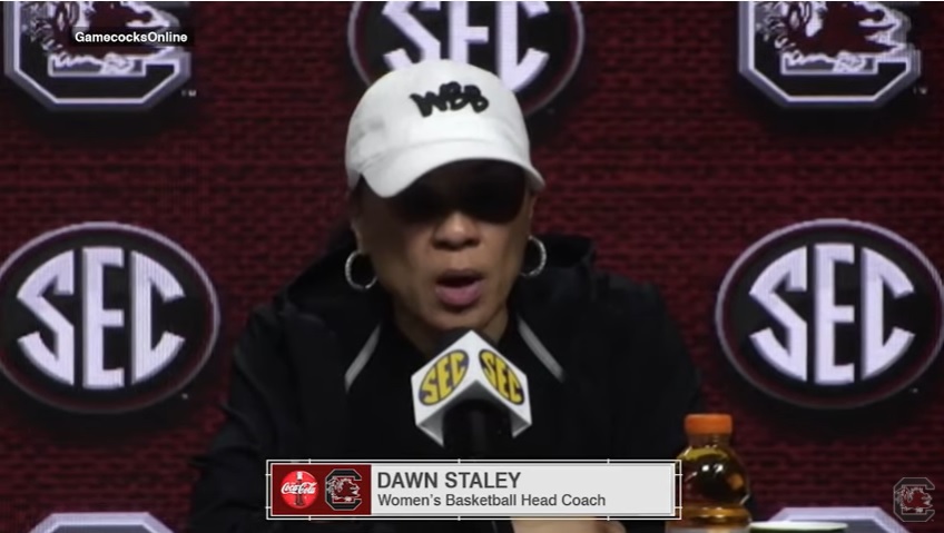 Postgame Interview: South Carolina coach Dawn Staley