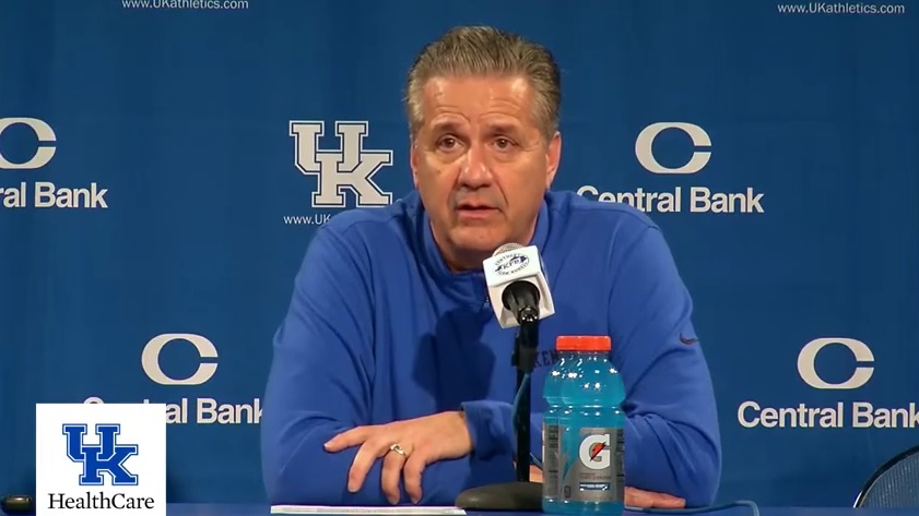 John Calipari and Kentucky State players, coach talk about exhibition game -