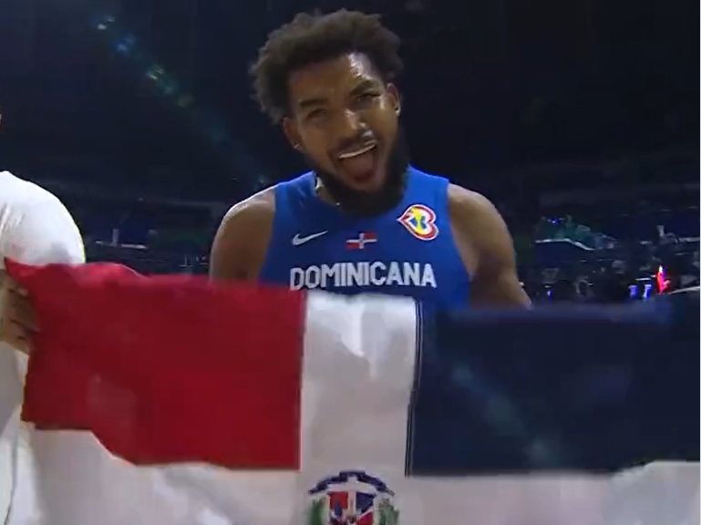 Why is Karl-Anthony Towns playing for Dominican Republic at 2023